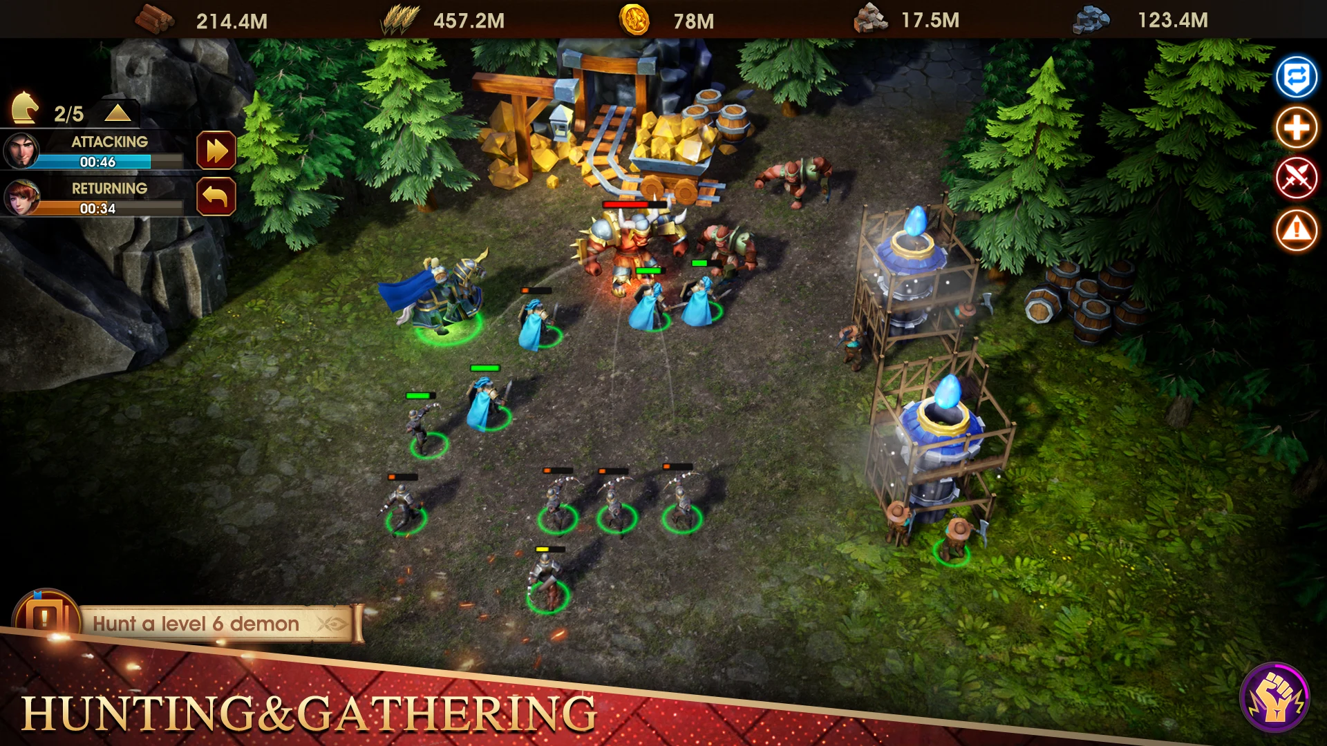 Alliance at War: Fantasy RTS screenshot