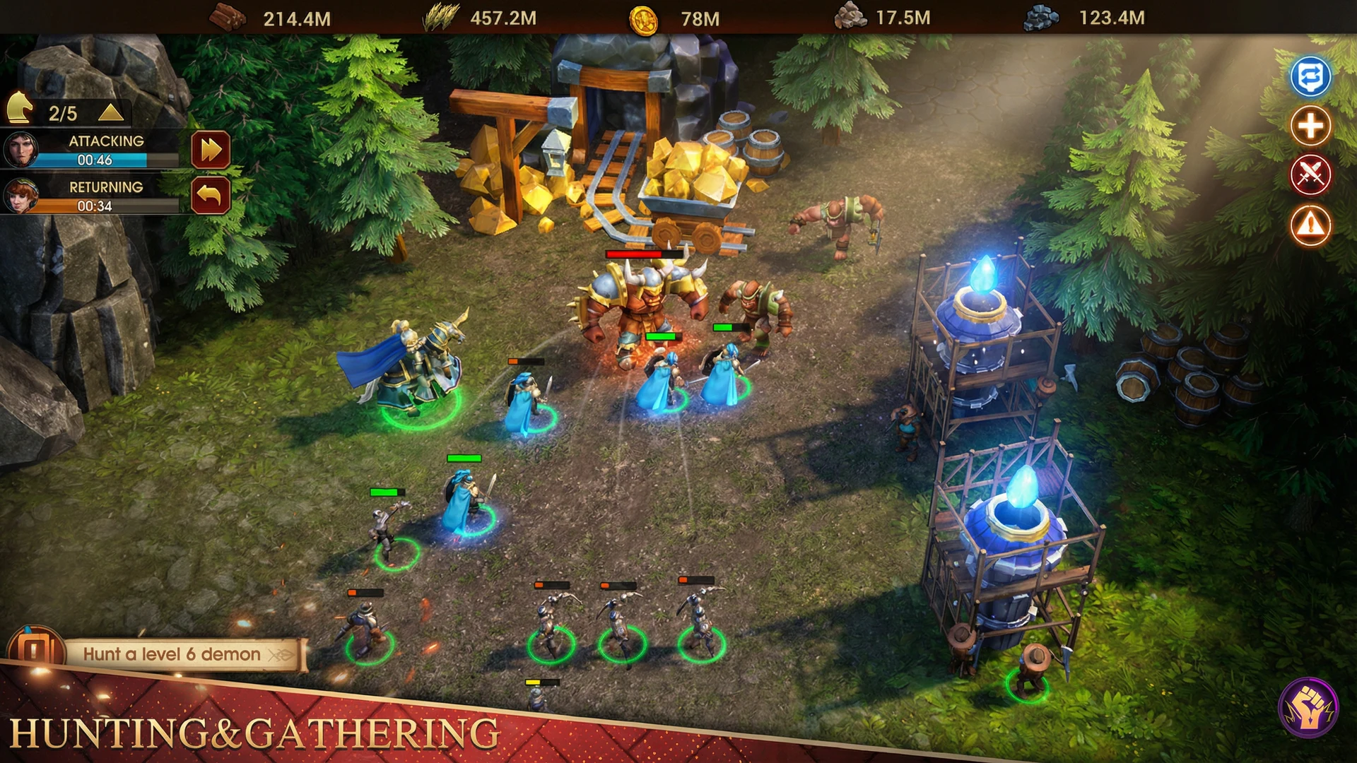 Alliance at War: Fantasy RTS screenshot